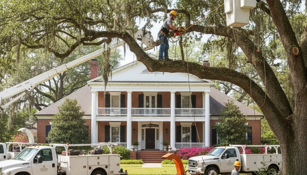 Tree service crew in Denver, CO providing professional tree removal and care
