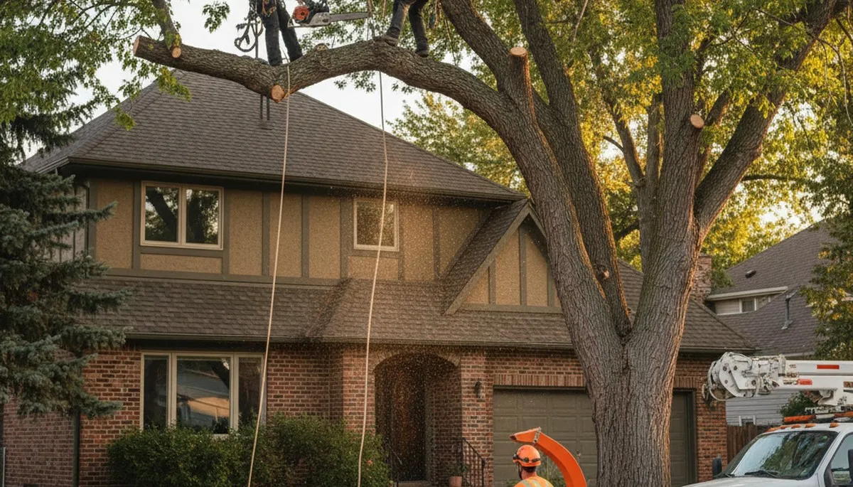 Denver, CO tree removal service crew providing safe residential and commercial tree removal